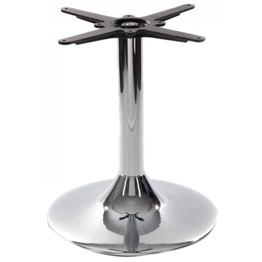 Ramiro Medium Round Chrome Coffee Table Base