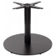 Forza Black Cast Iron Round Large Table Base