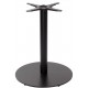 Forza Black Cast Iron Round Large Table Base