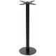 Forza Black Cast Iron Round Small Table Base