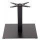 Forza Black Cast Iron Rectangle Table Base