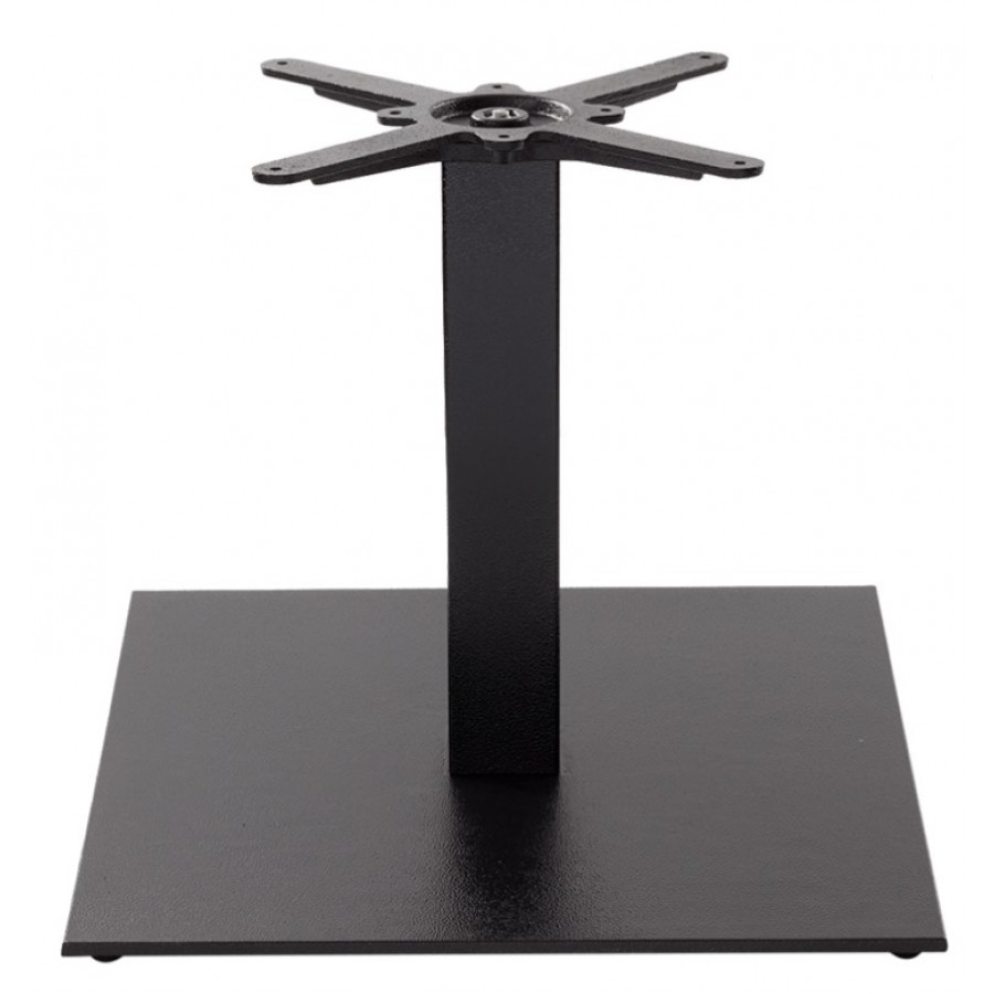 Forza Black Cast Iron Square Extra Large Table Base