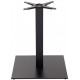 Forza Black Cast Iron Square Extra Large Table Base