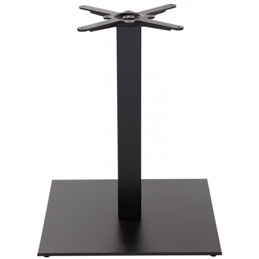 Forza Black Cast Iron Square Extra Large Table Base