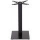 Forza Black Cast Iron Square Small Table Base