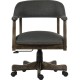 Captain Grey Fabric Executive Chair