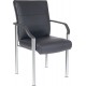 Greenwich Leather 4 Leg Visitor Chair