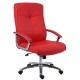 Hoxton Red Leather Executive Chair