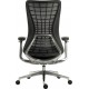 Quantum Executive Black Frame Mesh Office Chair 