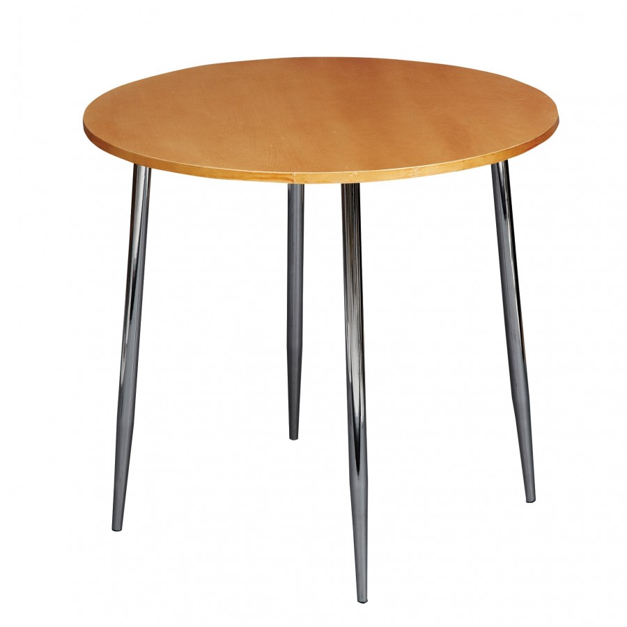 Artist Low 4 Leg Polished Beechwood Table