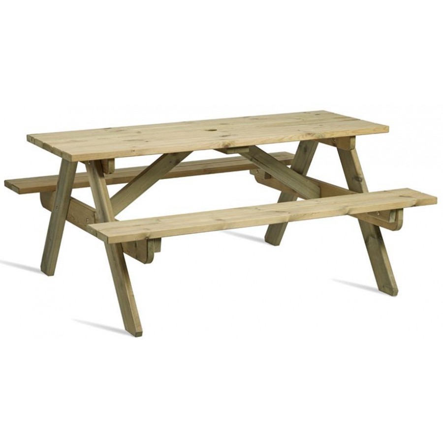 Hereford 6 Seater Picnic Bench