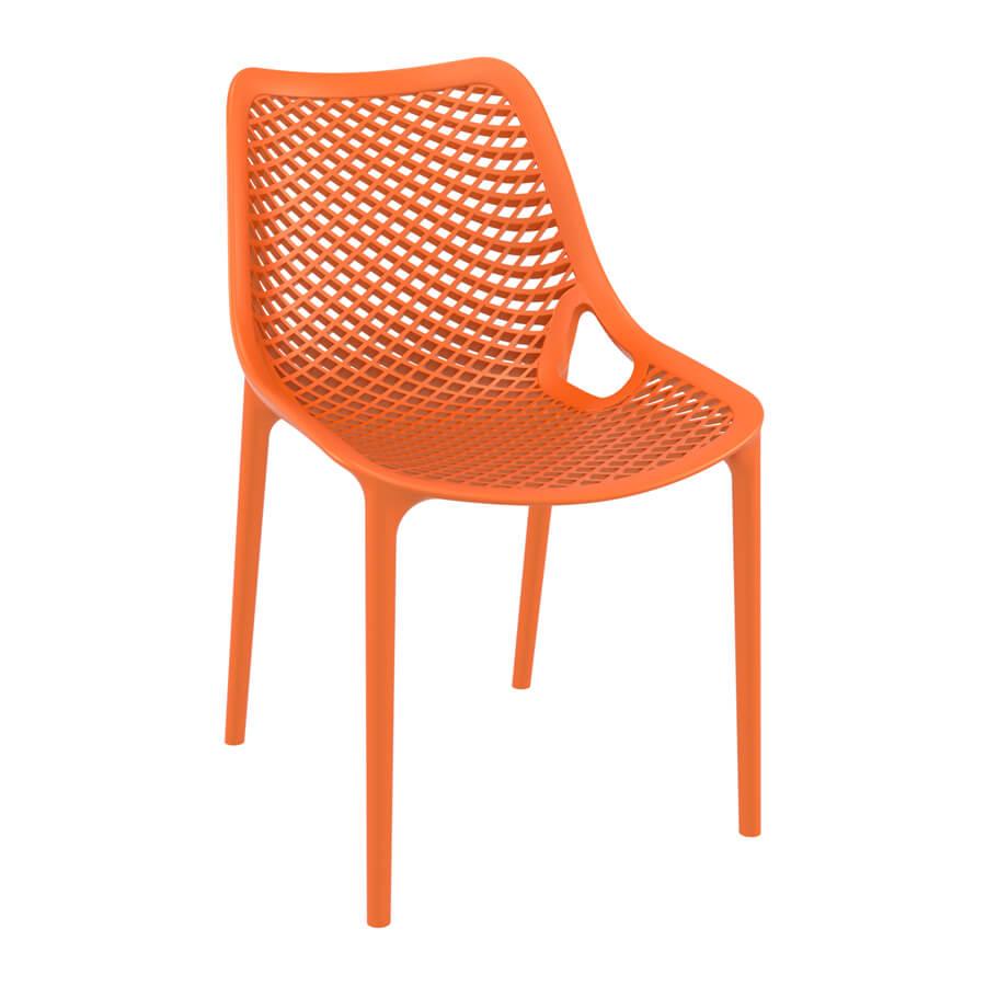 Air Stacking Side Cafe All Weather Chair