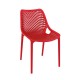 Air Stacking Side Cafe All Weather Chair