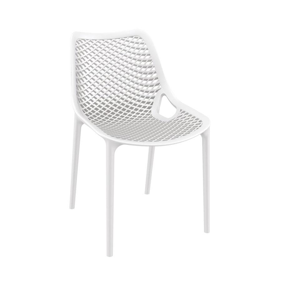 Air Stacking Side Cafe All Weather Chair