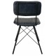 Duke Vintage Leather Side Chair