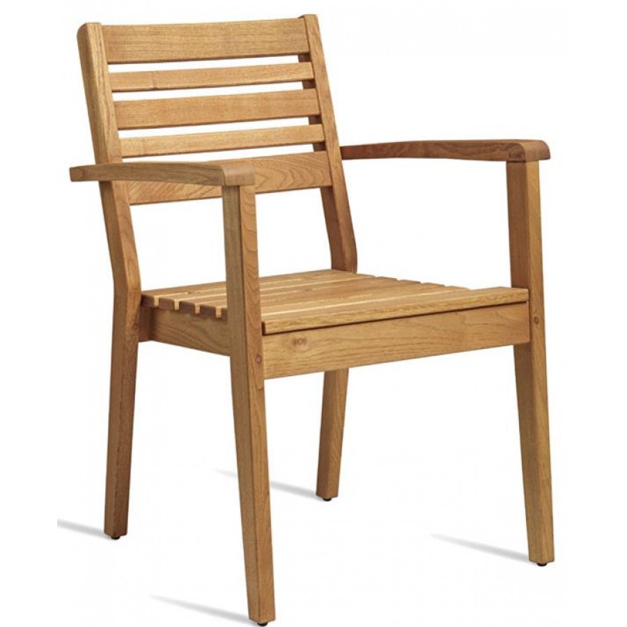 More Robinia Wood Arm Chair