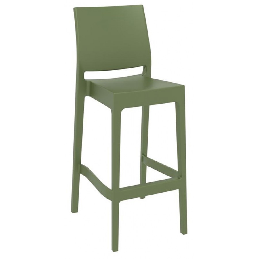 Maya One Piece 75cm High Bar Stool