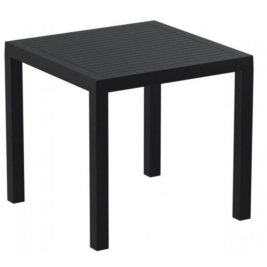 Plank Black Cafe Bistro Table