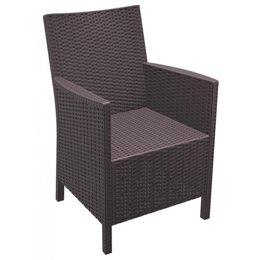 California Rattan Outdoor Arm Chair