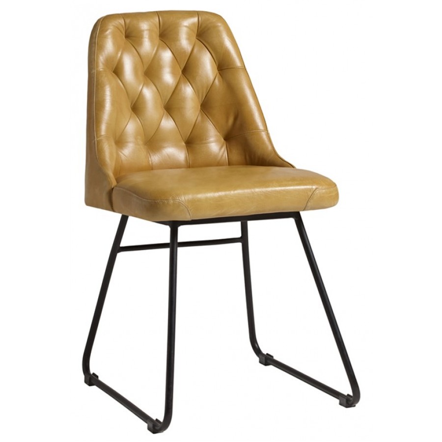 Harland Genuine Leather Side Chair