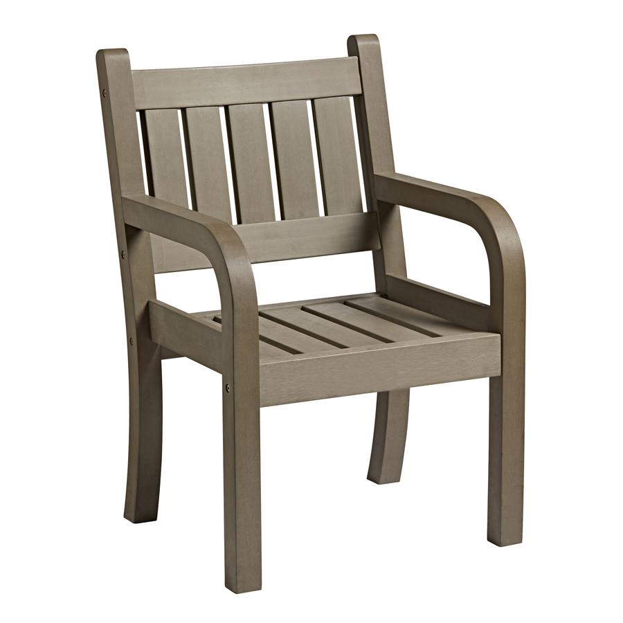 Kennedy Grey Wooden Armchair