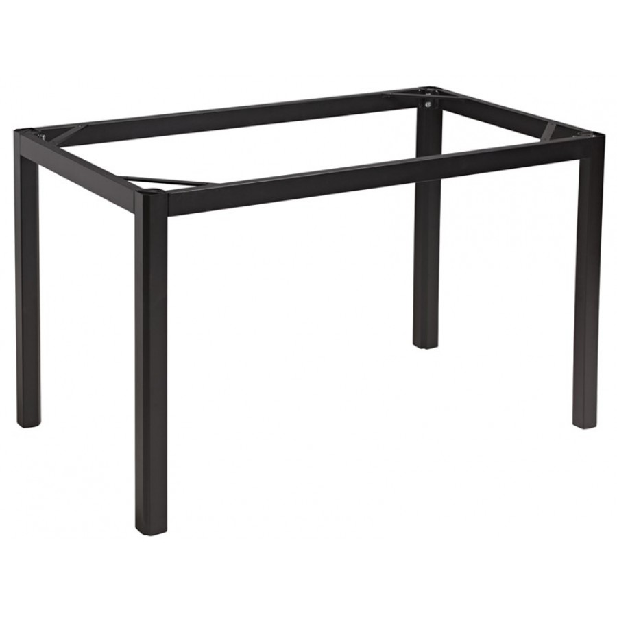 Pax Troy Rectangular Black Base - Dining Height