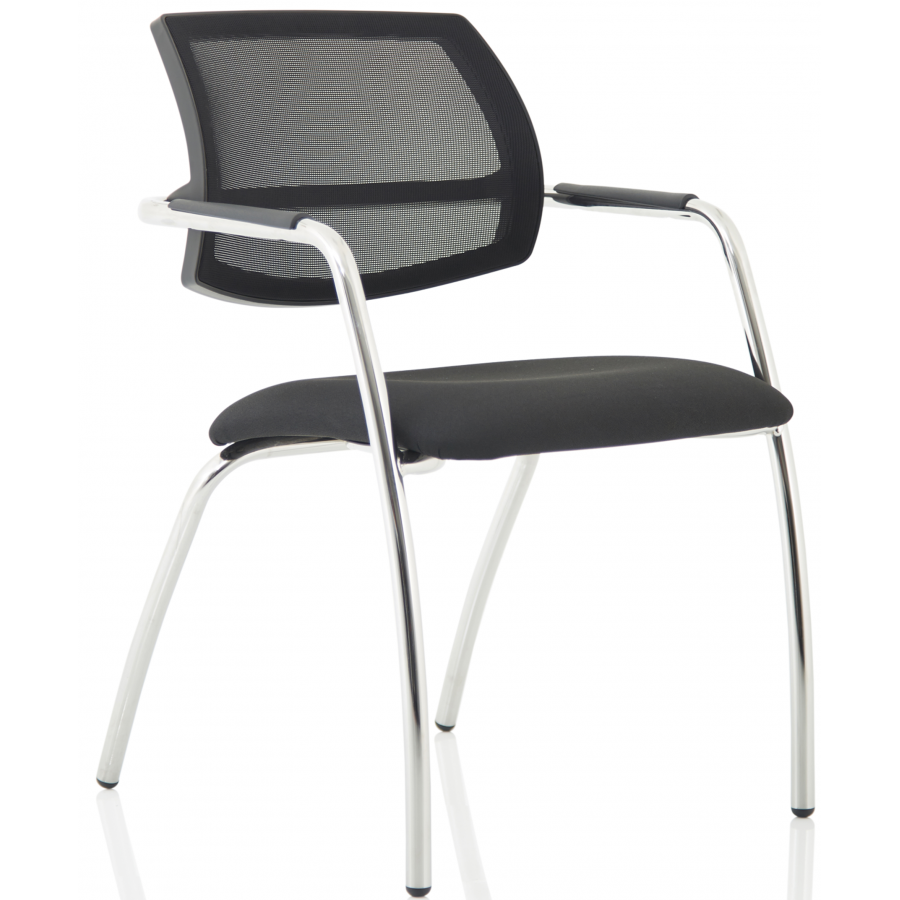 Swift 4 Leg Mesh Back Visitor Chair