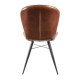 Lena Genuine Leather Side Chair