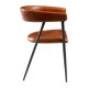 Mario Guine Tawny Leather Armchair