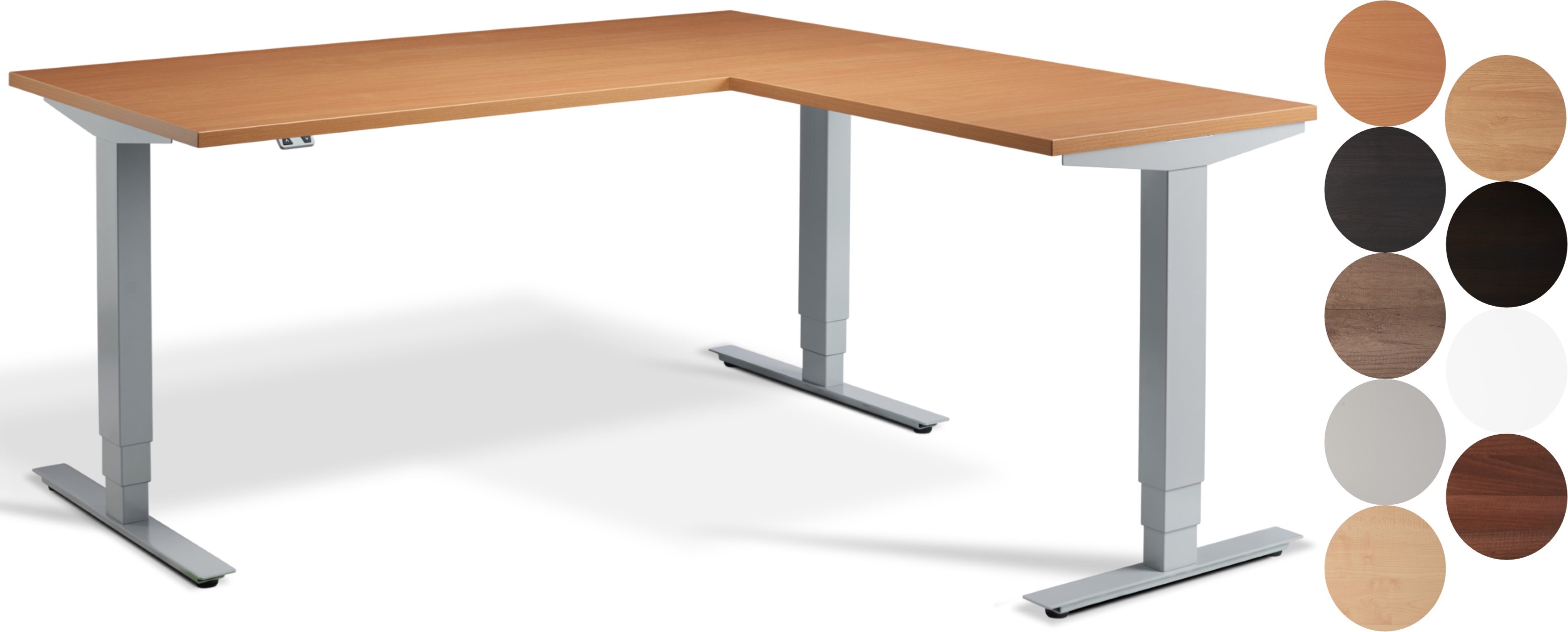 Raise Advance Dual Motor Height Adjustable Desk Adjustable Desks